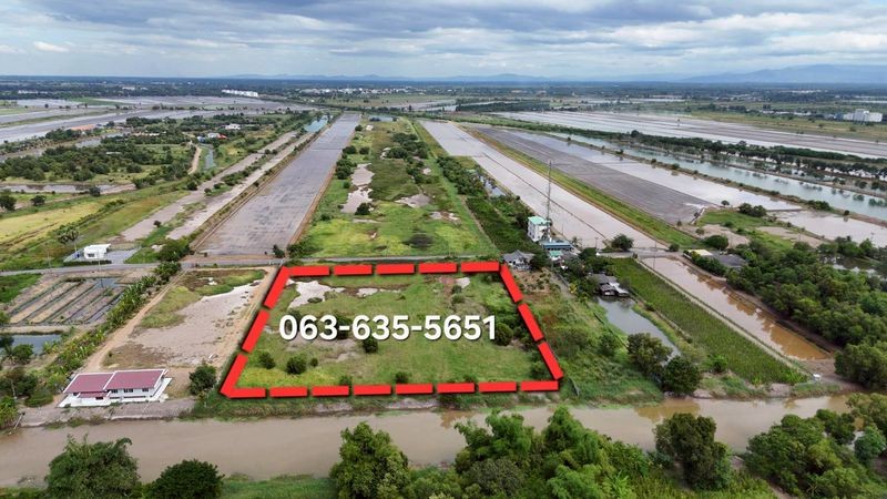 ขายที่ติดคลองสวยหลัง มศว.องครักษ์ ถมแล้วทั้งแปลง แปลงนี้โคตรสวยราคาดีสำหรับย่านนี้ อยู่ในแหล่งชุมชน การเดินทางสะดวก ถนนดีตลอดทาง