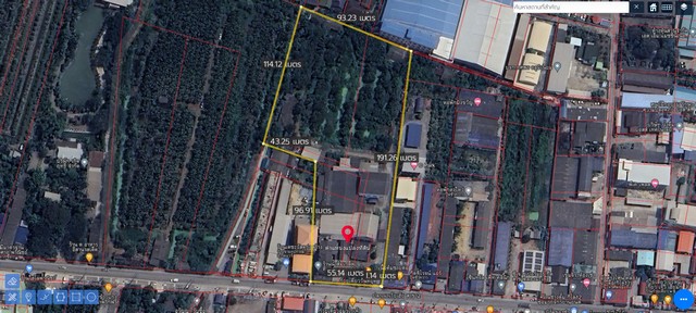 ขายที่ดินติดถนนผังสีม่วงกระทุ่มแบนสิ่งปลูกสร้างภายใน ต.คลองมะเดื่อ อ.กระทุ่มแบน จ.สมุทรสาคร