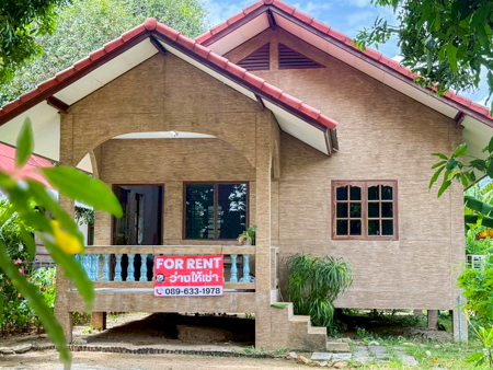 บ้านเดี่ยว 1 ห้องนอน ใกล้หาดละไม เกาะสมุย เพียง 16,000 บาทต่อเดือน ต.มะเร็ต อ.เกาะสมุย สุราษฎร์ บ้านเช่าสมุย